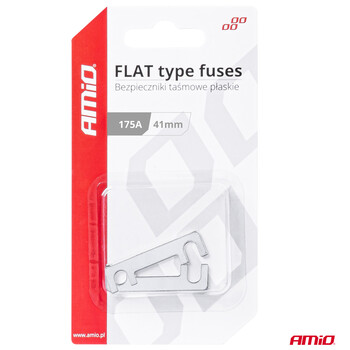 03496/AM ΑΣΦΑΛΕΙΕΣ FLAT 41mm 175A AMIO - 2 Τεμ.