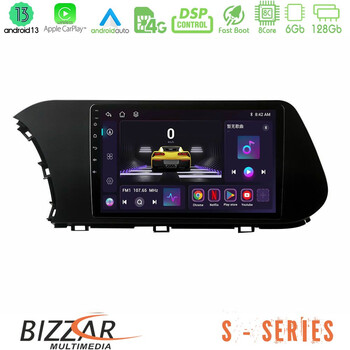 Bizzar s Series Hyundai i20 2021-2024 8core Android13 6+128gb Navigation Multimedia Tablet 9 u-s-Hy1043