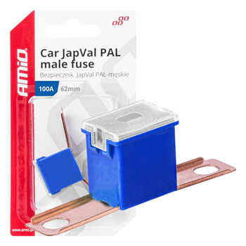 03433/AM ΑΣΦΑΛΕΙΑ JapVal PAL ΑΡΣΕΝΙΚΗ 62mm 100A ΣΕ ΜΠΛΕ ΧΡΩΜΑ AMIO - 1 Τεμ.