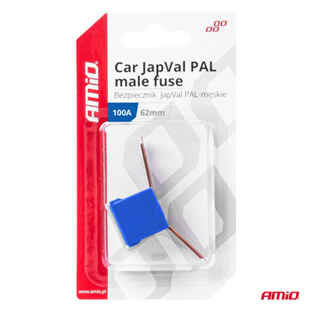 03433/AM ΑΣΦΑΛΕΙΑ JapVal PAL ΑΡΣΕΝΙΚΗ 62mm 100A ΣΕ ΜΠΛΕ ΧΡΩΜΑ AMIO - 1 Τεμ.