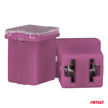 03453/AM ΑΣΦΑΛΕΙΕΣ JapVal PAL ΜICRO 14mm ΘΗΛΥΚΕΣ 30A ΣΕ ΜΩΒ ΧΡΩΜΑ AMIO - 2 Τεμ.