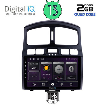 DIGITAL IQ BXB 1236_GPS (9inc) MULTIMEDIA TABLET OEM HYUNDAI SANTA FE  mod. 2003-2006