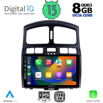 DIGITAL IQ BXD 8236_CPA (9inc) MULTIMEDIA TABLET OEM HYUNDAI SANTA FE  mod. 2003-2006
