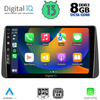 DIGITAL IQ BXD 8149_CPA DASH (9inc) MULTIMEDIA TABLET OEM FIAT TIPO mod. 2018-2023