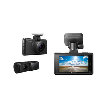 Pioneer VREC-DH300D 2-Channel (Front &amp; Rear) Dash Camera