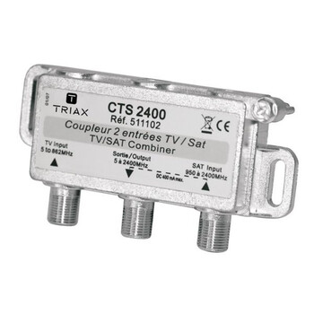 IKU-511102 . Triax Combiner TV/SAT CTS 2400