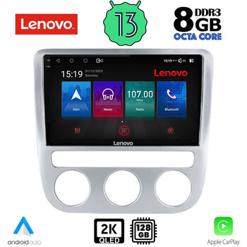LENOVO SSW 10752_CPA CLIMA (9inc) MULTIMEDIA TABLET OEM VW EOS mod. 2006> - SCIROCCO mod. 2008-2014