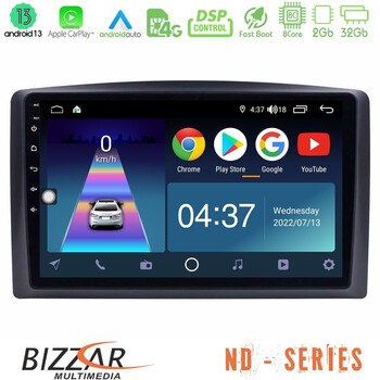 Bizzar nd Series 8core Android13 2+32gb Mercedes Vito 2015-2021 Navigation Multimedia Tablet 10 u-nd-Mb0779