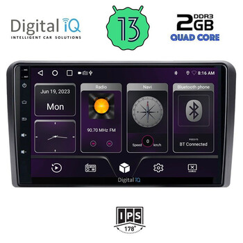 DIGITAL IQ BXB 1178L_GPS (10inc) MULTIMEDIA TABLET OEM FORD TRANZIT CUSTOM | TORNEO CUSTOM mod. 2019> Low Version