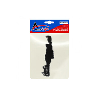 ΑΥΤ.ΚΡΗΤΗ/B-RXCCA ΚΡΗΤΗ ΑΥΤΟΚΟΛΛΗΤΟ 12 cm ΜΑΥΡΟ/ΧΡΩΜΙΟ ΜΕ ΕΠΙΚΑΛΥΨΗ ΕΠΟΞΕΙΔΙΚΗΣ ΡΥΤΙΝΗΣ (ΥΓΡΟ ΓΥΑΛΙ) - 1 ΤΕΜ.
