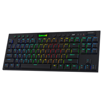 Gaming πληκτρολόγιο - Redragon K621-RGB PRO Horus TKL (BLACK)