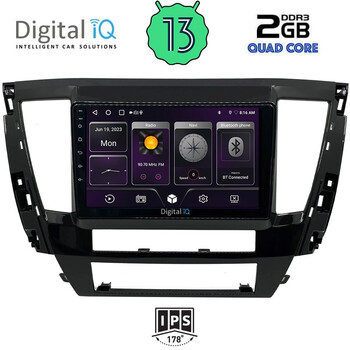 DIGITAL IQ BXB 1447S_GPS (9inc) MULTIMEDIA TABLET OEM MITSUBISHI PAJERO SPORT mod. 2020>