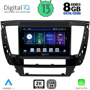 DIGITAL IQ BXD 11447S_CPA (9inc) MULTIMEDIA TABLET OEM MITSUBISHI PAJERO SPORT mod. 2020>
