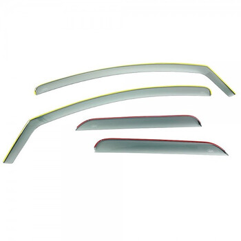 ANEM.SETDGA22024FR ΣΕΤ ΑΝΕΜΟΘΡΑΥΣΤΕΣ ΓΙΑ SEAT ARONA 5D 2017+ ΑΠΟ ΕΥΚΑΜΠΤΟ ΧΥΤΟ ΑΚΡΥΛΙΚΟ ΓΥΑΛΙ (CAST ACRYLIC GLASS) DGA - 4 ΤΕΜ.