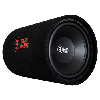 Ηχείο αυτοκινήτου Loaded Tube Enclosure Level 1 1x12" 300W Bass Habit Play 2 P12S