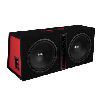 Ηχείο αυτοκινήτου Vented Subwoofer Enclosure 2x12" 600W Bass Habit Play 2 P212