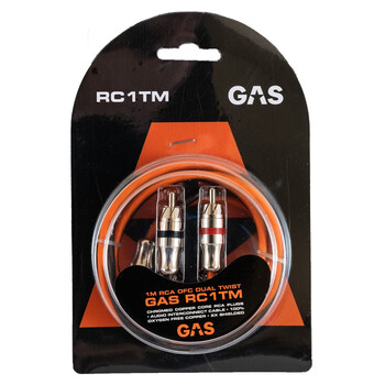 RCA Cable Mid Level 1m Gas Audio Power RC1TM
