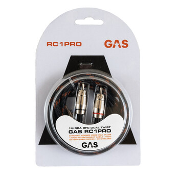 RCA Cable PRO 1m Gas Audio Power RC1PRO
