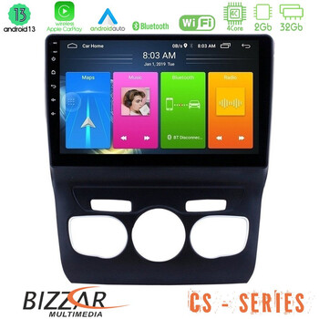 Bizzar cs Series 4core Android13 2+32gb Citroen c4l Navigation Multimedia Tablet 10 u-cs-Ct0131