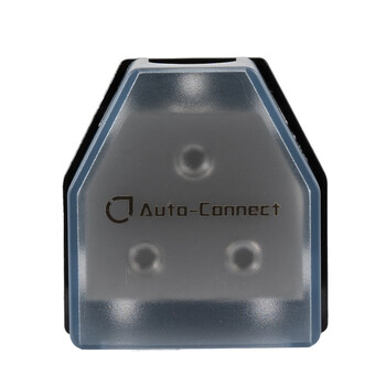 Distribution block 2x50mm² & 1x50mm² (0GA) stainless steel, nickle plated Auto-Connect 720DB12L1