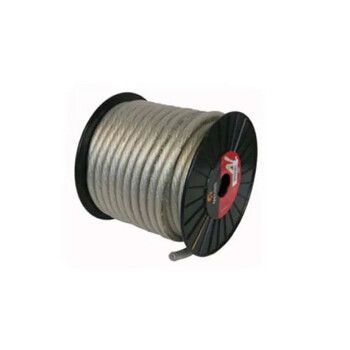 Καλώδιο ρεύματος 10mm² smokey silver color 1m Necom PC-E10N -ΤΙΜΗ-ΜΕΤΡΟΥ