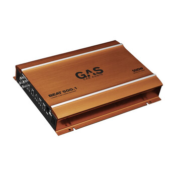 Monoblock amplifier αυτοκινήτου Gas Audio Power BEAT 500.1