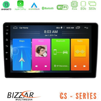 Bizzar cs Series 4core Android13 2+32gb vw Passat Navigation Multimedia Tablet 9 u-cs-Vw095n