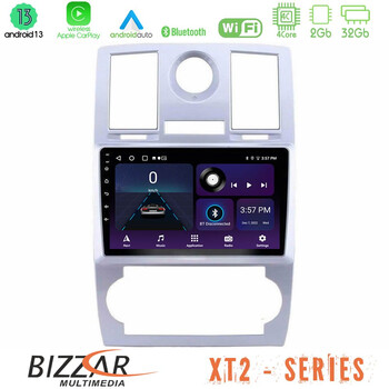 Bizzar xt2 Series 4core Android13 2+32gb Chrysler 300c Navigation Multimedia Tablet 9 u-xt2-Ch0743