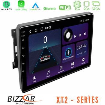 Bizzar xt2 Series 4core Android13 2+32gb Chrysler / Dodge / Jeep Navigation Multimedia Tablet 10 u-xt2-Jp0744