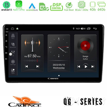 Cadence qg Series 8core Android13 4+64gb Peugeot Partner / Citroën Berlingo 2008-2018 Navigation Multimedia Tablet 9 u-qg-Ct1026