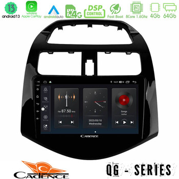 Cadence qg Series 8core Android13 4+64gb Chevrolet Spark 2009-2015 Navigation Multimedia Tablet 9 u-qg-Cv0683