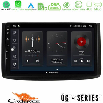 Cadence qg Series 8core Android13 4+64gb Chevrolet Aveo 2006-2010 Navigation Multimedia Tablet 9 u-qg-Cv0725