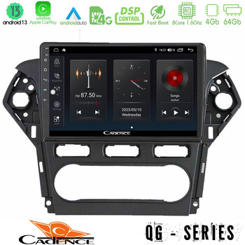 Cadence qg Series 8core Android13 4+64gb Ford Mondeo 2011-2014 Navigation Multimedia Tablet 9 u-qg-Fd0920