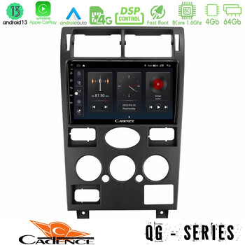 Cadence qg Series 8core Android13 4+64gb Ford Mondeo 2001-2004 Navigation Multimedia Tablet 9 u-qg-Fd1193