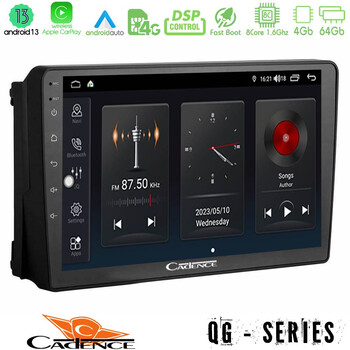 Cadence qg Series 8core Android13 4+64gb Ford 2007-&Gt; Navigation Multimedia Tablet 9 u-qg-Fd148n