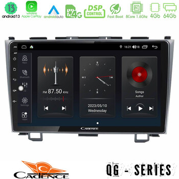 Cadence qg Series 8core Android13 4+64gb Honda crv Navigation Multimedia Tablet 9 u-qg-Hd0110