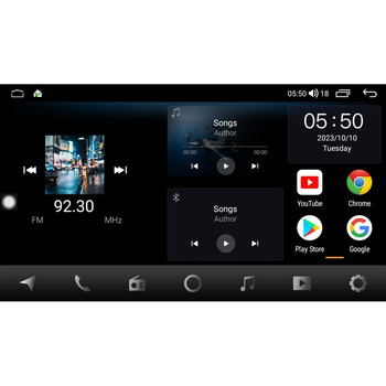 Cadence qg Series 8core Android13 4+64gb Ford Mondeo 2001-2004 Navigation Multimedia Tablet 9 u-qg-Fd1193