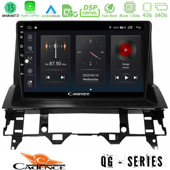 Cadence qg Series 8core Android13 4+64gb Mazda6 2002-2006 Navigation Multimedia Tablet 10 u-qg-Mz1213