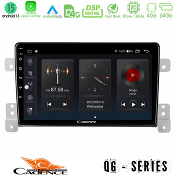 Cadence qg Series 8core Android13 4+64gb Suzuki Grand Vitara Navigation Multimedia Tablet 9 u-qg-Sz0630