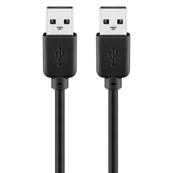 GOOBAY καλώδιο USB 2.0 Type A 93594, copper, 3m, μαύρο