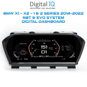 DIGITAL IQ DDD 943_IC (11in) BMW 1 & 2 Series - X1 - X2 mod. 2014-2022 DIGITAL DASHBOARD