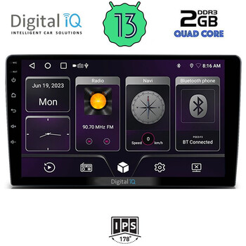 DIGITAL IQ BXB 1722_GPS (9inc) MULTIMEDIA TABLET for TOYOTA LANDCRUISER mod. 1998-2003