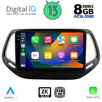 DIGITAL IQ BXD 11278_CPA (10inc) MULTIMEDIA TABLET for JEEP COMPASS mod. 2016-2021