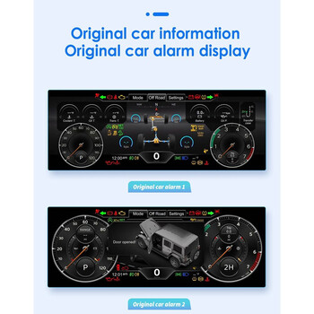 DIGITAL IQ DDD 295_IC (12.3in) JEEP WRANGLER JK mod. 2011-2017 DIGITAL DASHBOARD