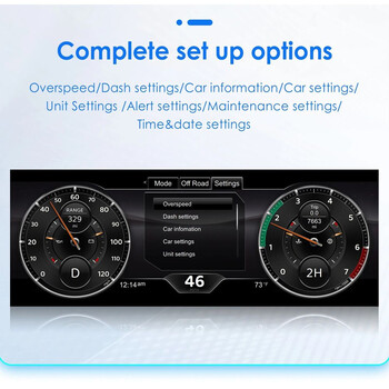 DIGITAL IQ DDD 295_IC (12.3in) JEEP WRANGLER JK mod. 2011-2017 DIGITAL DASHBOARD