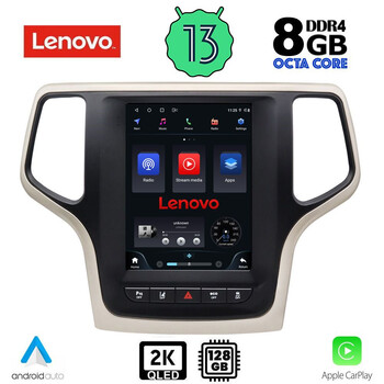 LENOVO SSW 10983_CPA TESLA STYLE for JEEP GRAND CHEROKEE mod. 2014-2019
