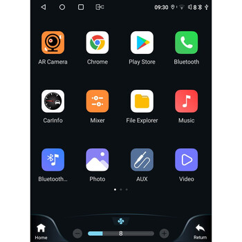 LENOVO SSW 10878_CPA TESLA STYLE for JEEP COMPASS mod. 2017-2020
