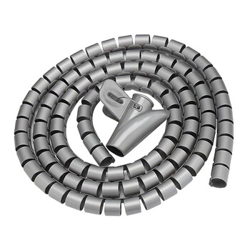Δεματικό καλωδίων AG873B, πλαστικό, Φ 20mm, 2m, γκρι