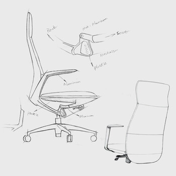 Καρέκλα Γραφείου - Eureka Ergonomic® ERK-OC08-OW