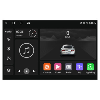 Clarion Gl700 Lite Series 8core Android11 2+32gb Navigation Multimedia Tablet 10 με Carplay &Amp; Android Auto u-G72l-10